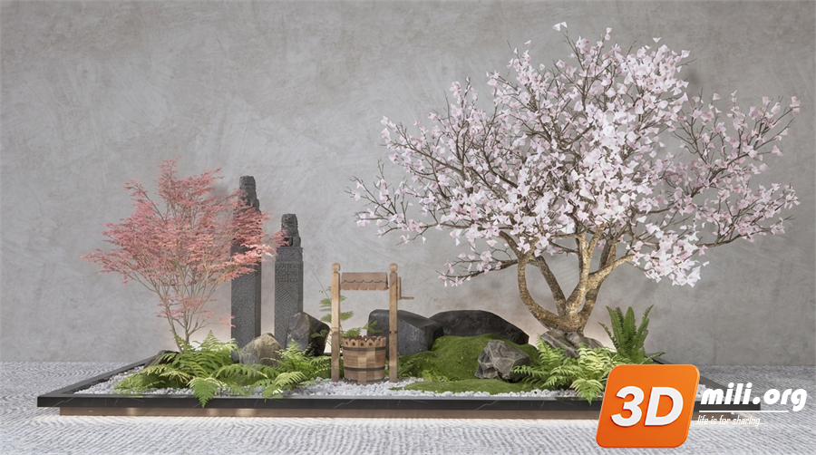 Mini Garden Skp Files 